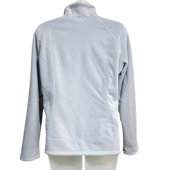 THE NORTH FACE MORNINGSIDE FLEECE FULL ZIP JACKET SIZE M LIGHT GRAY - Picture 2 of 8
